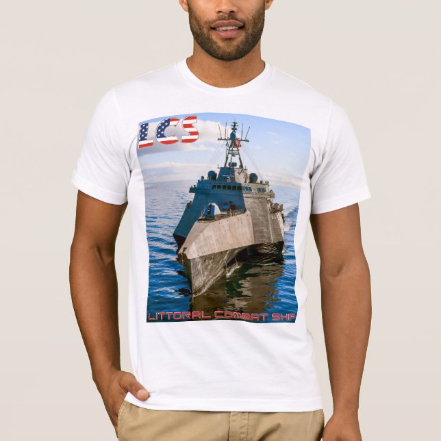 LITTORAL STRIDSBÅT – LCS T SHIRT (Framsida)