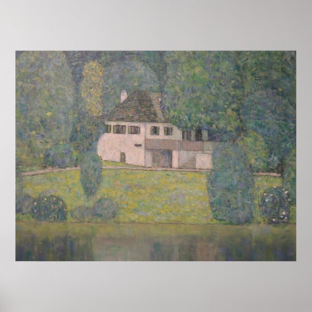 Litzlbergkeller - Gustav Klimt (1915/16) Poster (Framsidan)