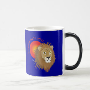 Liun 23 fanadur fin 22 avust Tasse Magisk Mugg