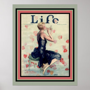 Liv 1927 täcker affisch 16 x 20