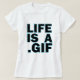 Liv är A. Gif Tee (Design framsida)