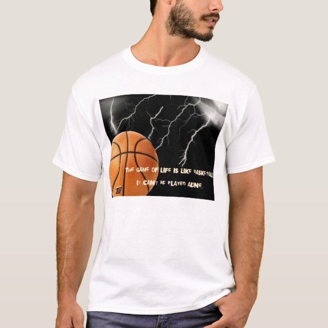 Liv är basket tee shirt (Framsida)