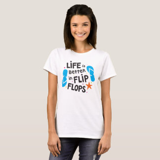 Liv är bättre i flinflip flops t shirt