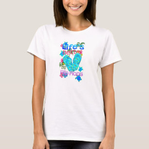 Liv är bättre i flinflip flops t shirt