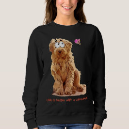 Liv är bättre med en Labradoodle T Shirt