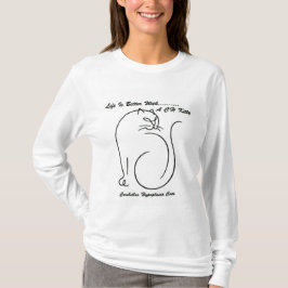 Liv är bättre med en skjorta för t-shirt