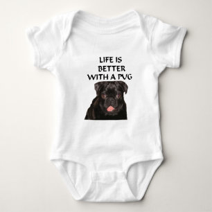 liv är bättre mops t-shirt