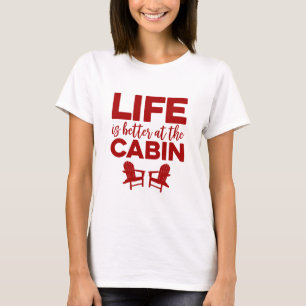 Liv är bättre på kabinen t shirt