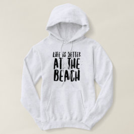Liv är bättre på stranden tee
