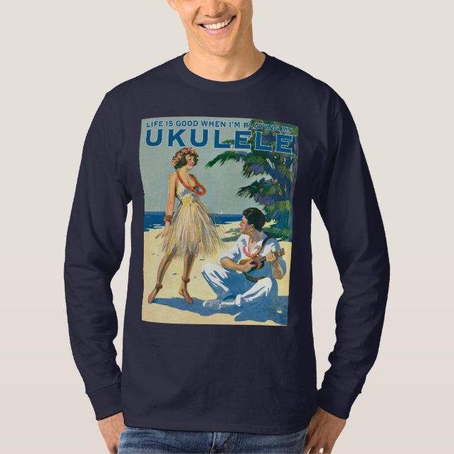 Liv är bra manar #2 den mörka långärmadT-tröja Tee (Framsida)