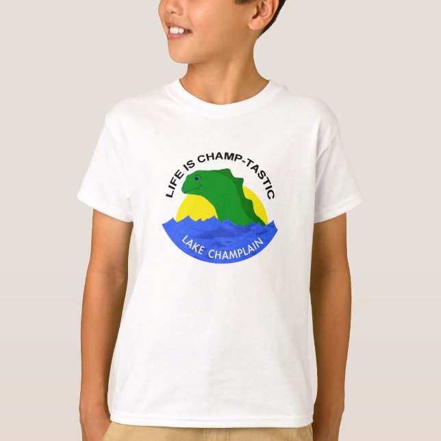 Liv är CHAMP-TASTIC! Tee Shirt (Framsida)