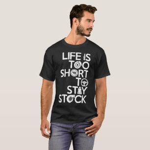 LIV ÄR den FÖR KORT mekanikern Jd för T Shirt