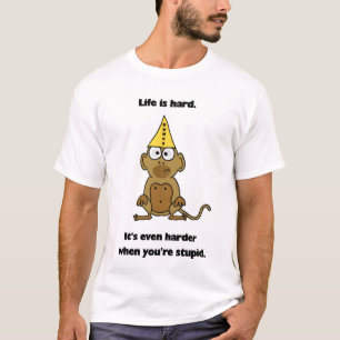 Liv är den hårda T-tröja T-shirt