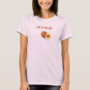 Liv är den Peachy T-tröja T Shirt