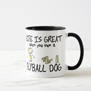 Liv är den underbara Flyball muggen Mugg