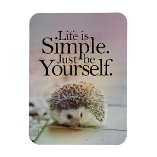 Liv är det inspirera citationstecknet för den magnet