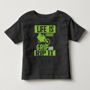 Liv är det kort fattandet och river sönder det - t shirt