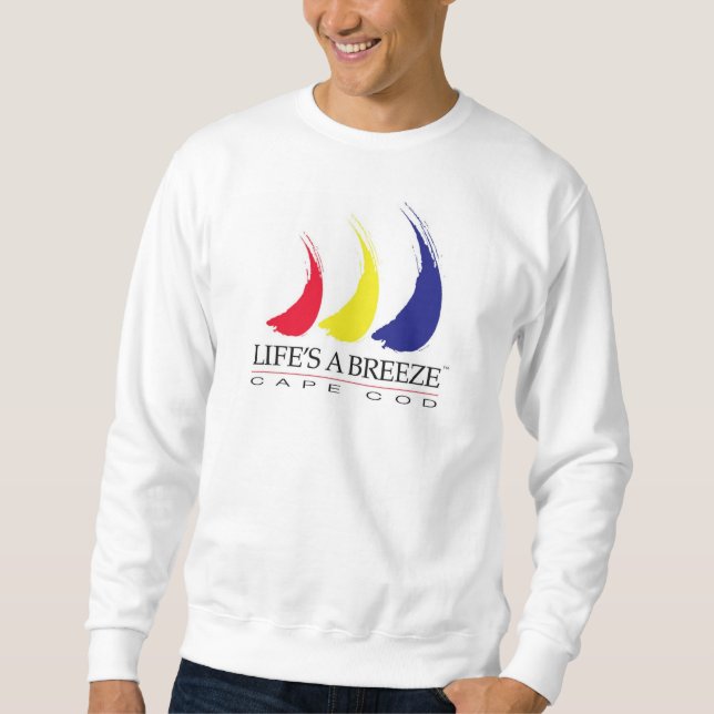 Liv är en Breeze®_Paint-The-Wind_Cape Sweatshirt (Framsida)