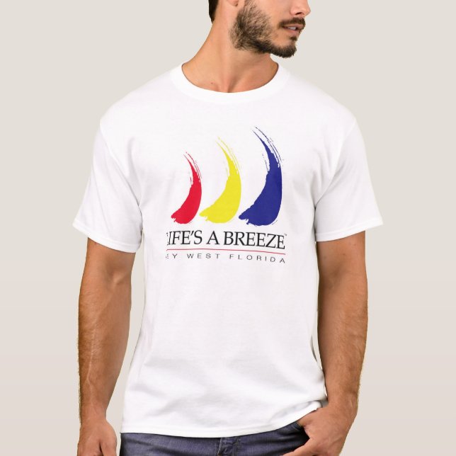 Liv är en Breeze®_Paint-The-Wind_Key T Shirt (Framsida)