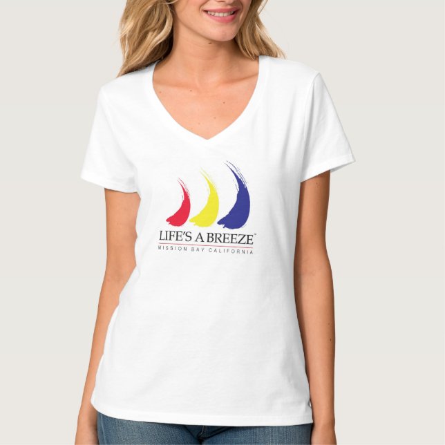 Liv är en Breeze®_Paint-The-Wind_Mission fjärd T Shirt (Framsida)