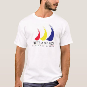 Liv är en Breeze®_Paint-The-Wind_Playa del Carme T-shirt