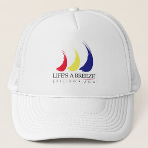 Liv är en Breeze®_Paint-The-Wind_Sailing USA hat Truckerkeps
