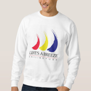 Liv är en Breeze®_Paint-The-Wind_Sailing USA Långärmad Tröja
