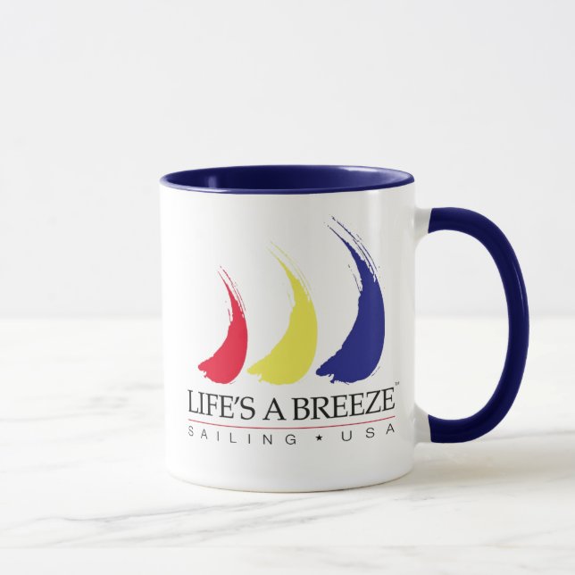 Liv är en Breeze®_Paint-The-Wind_Sailing USA mugg (Höger)