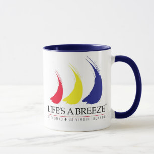 Liv är en Breeze™_Paint-The-Wind_St. Thomas mug Mugg