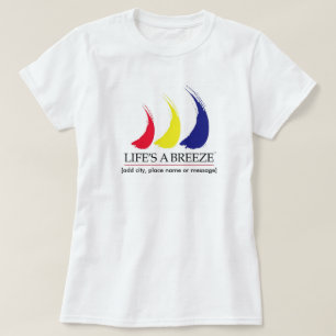 Liv är en Breeze®_Paint-The-Wind_Template T Shirt