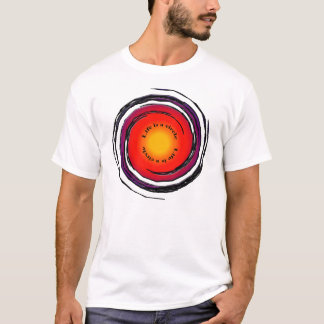 Liv är en cirkla tee shirt