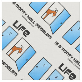 Liv är en get för dörrar för Monty Hall problem Tyg