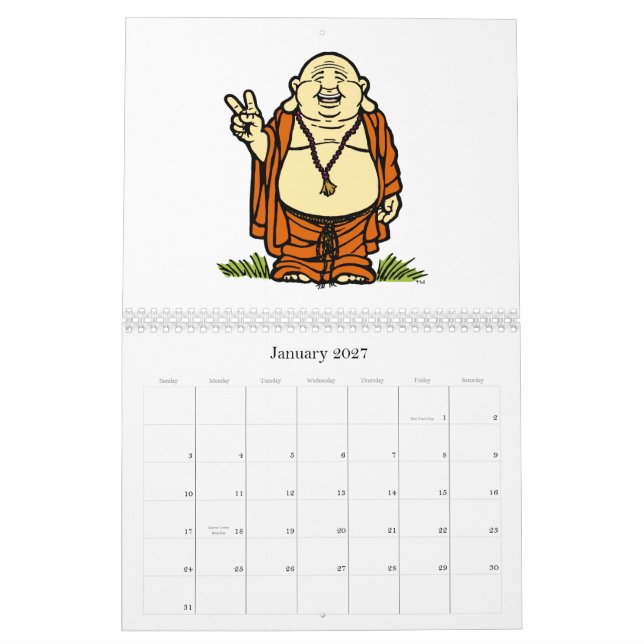 Liv är en härlig sakkalender kalender (Jan 2027)