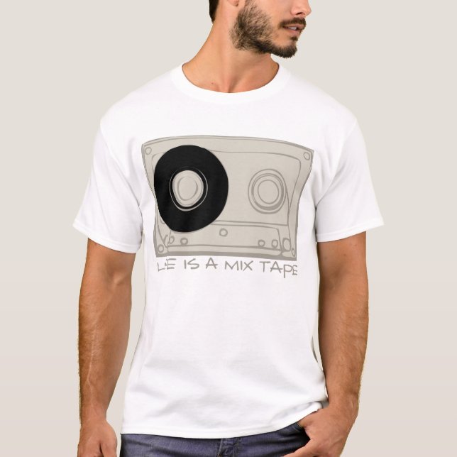 Liv är en Mixtape T-shirt (Framsida)