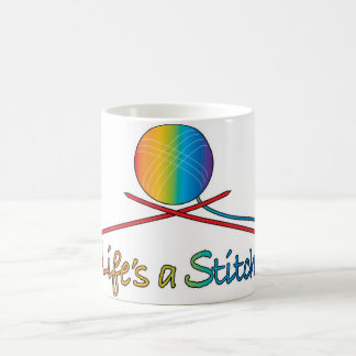 Liv är en sy kaffemugg