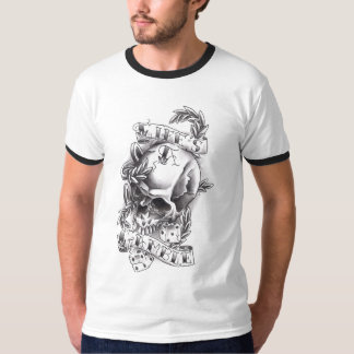 Liv är en vågspel t shirt