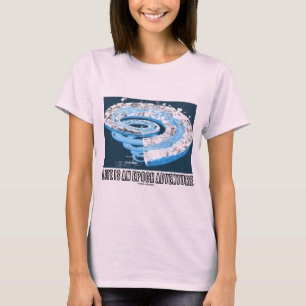 Liv är ett epokäventyr (geologiska Time) T-shirt