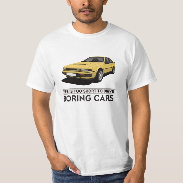 Liv är för kort - Nissan Silvia - DIY T Shirt (Framsida)