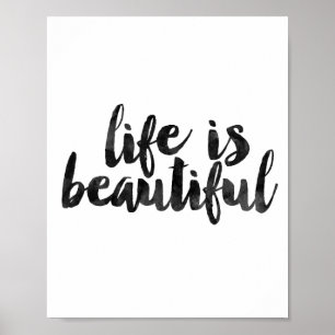 Liv är härligt poster