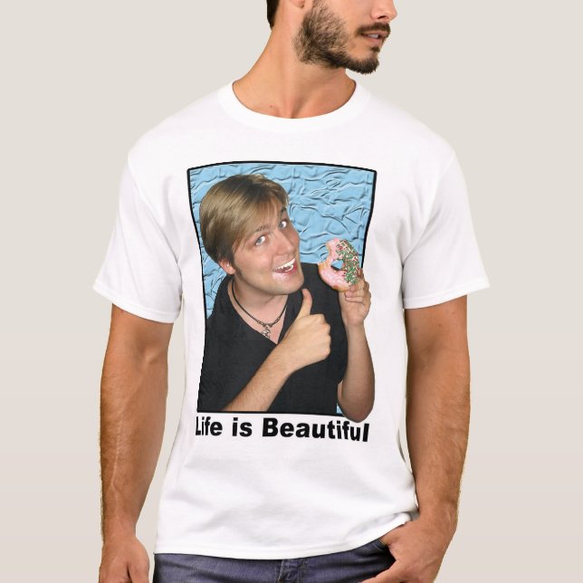 Liv är härligt t shirt (Framsida)