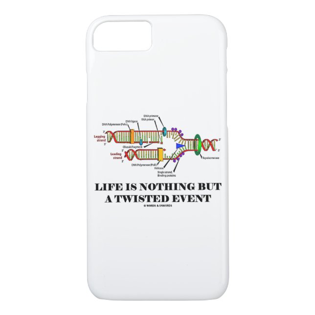 Liv är ingenting utom en vriden Case-Mate iPhone skal (Baksida)