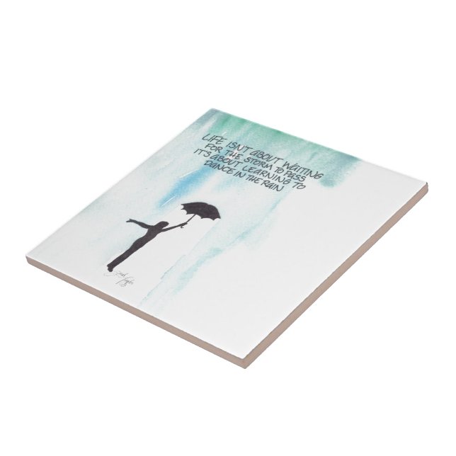 Liv är inte om att vänta stormen för att passera kakelplatta (Sidan)