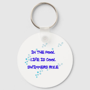 Liv är kalla Keychain Nyckelring