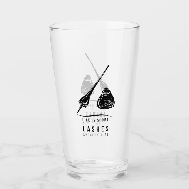 Liv är kort, men dina snärtar bör inte vara glaskopp (Framsida)