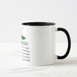 Liv är lik Golf Mugg