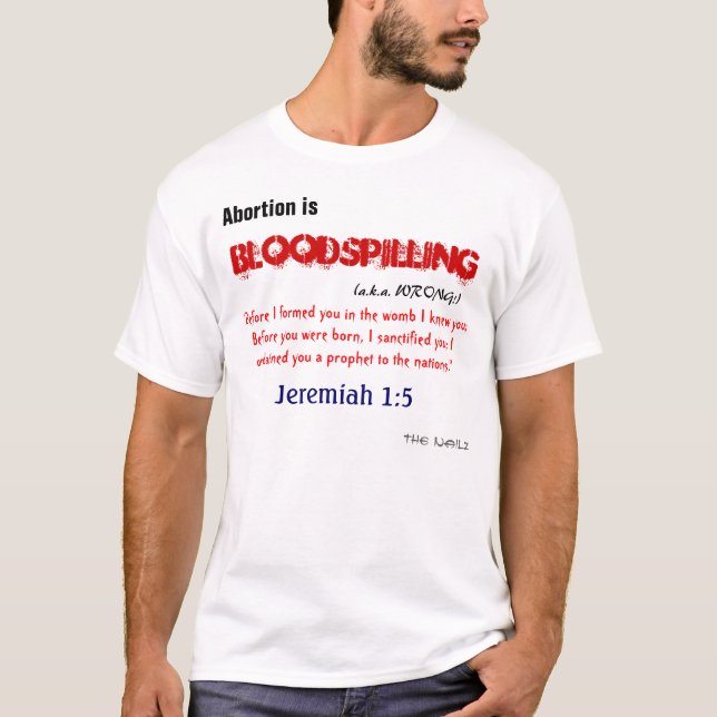 Liv är liv! tee shirt (Framsida)