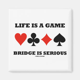 Liv är modiga Bridge är allvarligt (fyra Magnet