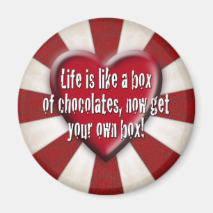 Liv är något liknande per boxas av choklader magnet