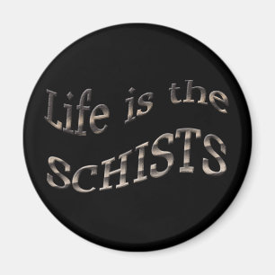 Liv är schistsna magnet