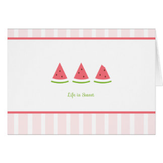 Liv är sött hälsningskort